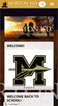 Mobile Screenshot of mortonisd.net